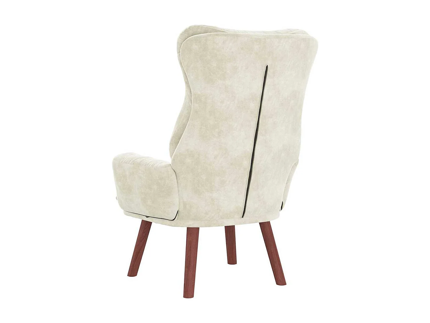 Entspannungsstuhl Creme 69 x 74 x 93 cm Samt