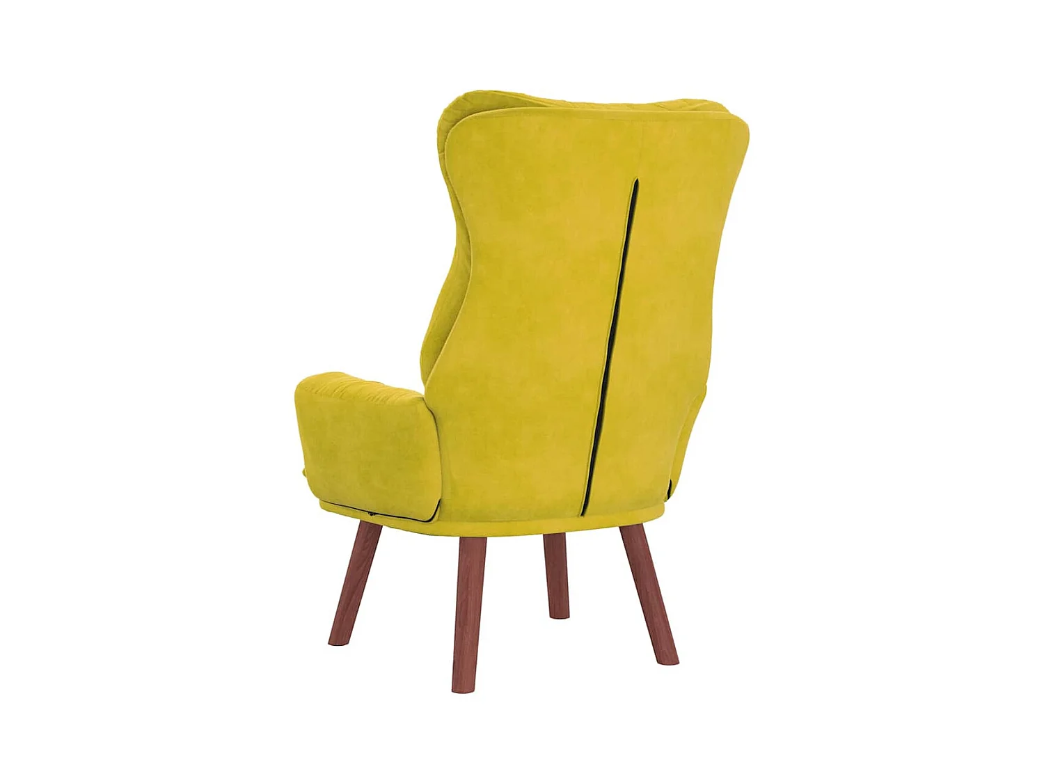 Fauteuil relaxant Jaune 69 x 74 x 93 cm Velours