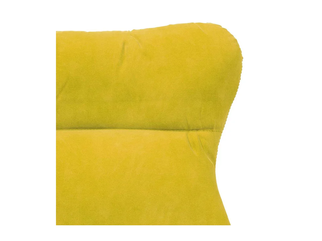 Fauteuil relaxant Jaune 69 x 74 x 93 cm Velours