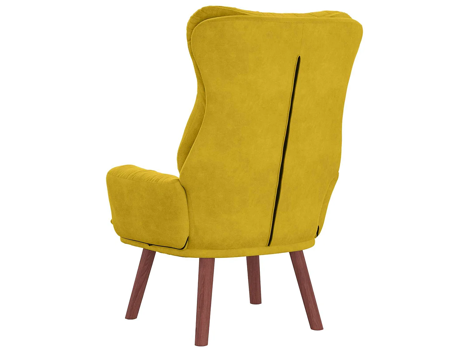 Fauteuil relaxant Jaune 69 x 74 x 93 cm Velours