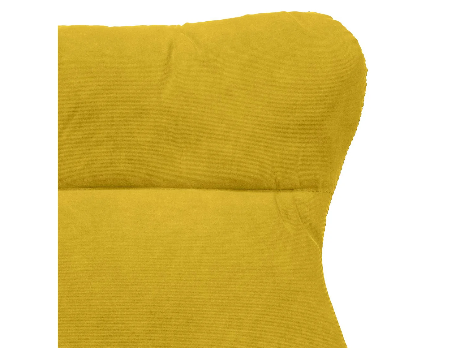 Fauteuil relaxant Jaune 69 x 74 x 93 cm Velours