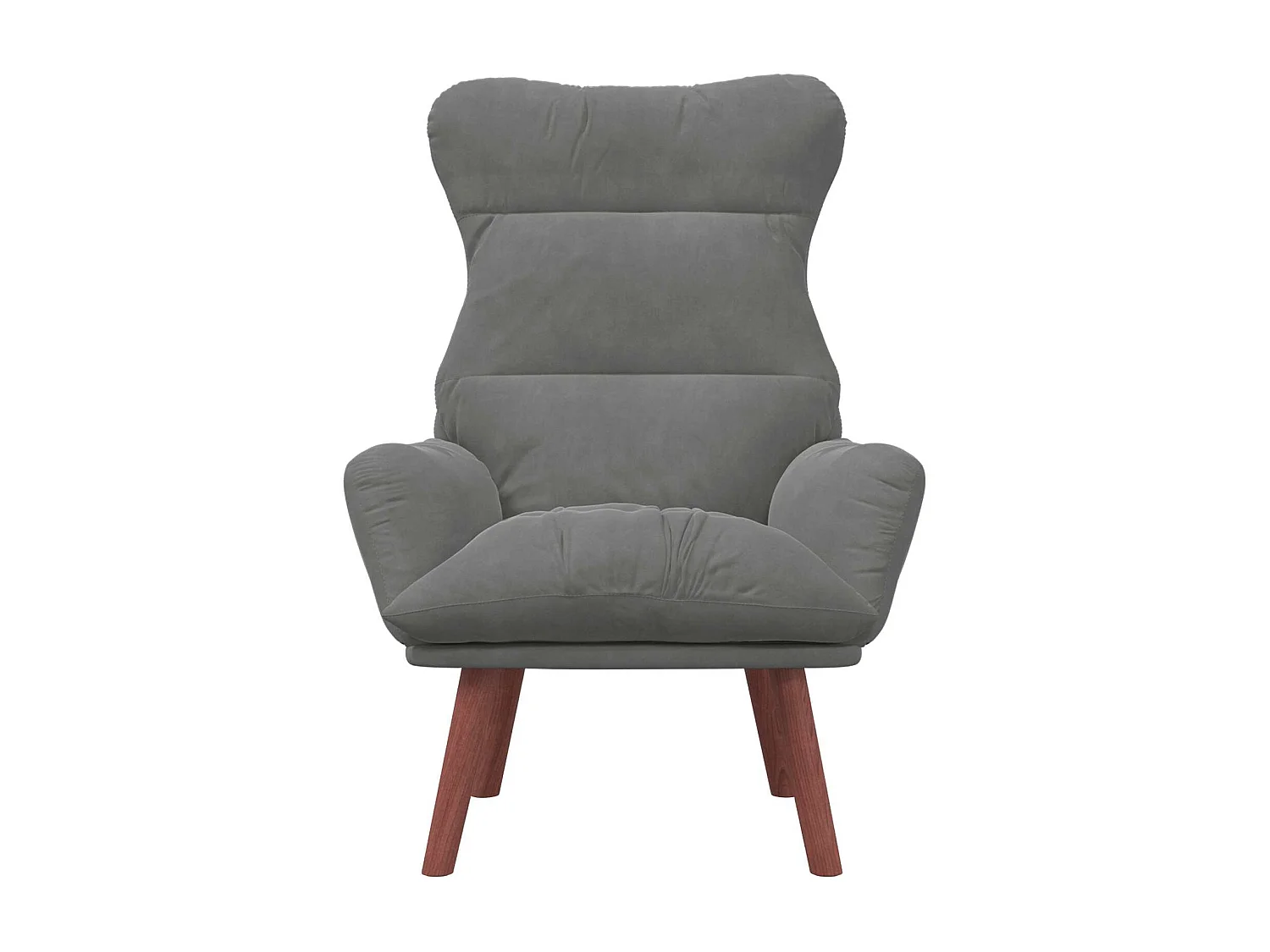 fauteuil Gris foncé 69 x 74 x 93 cm Velours