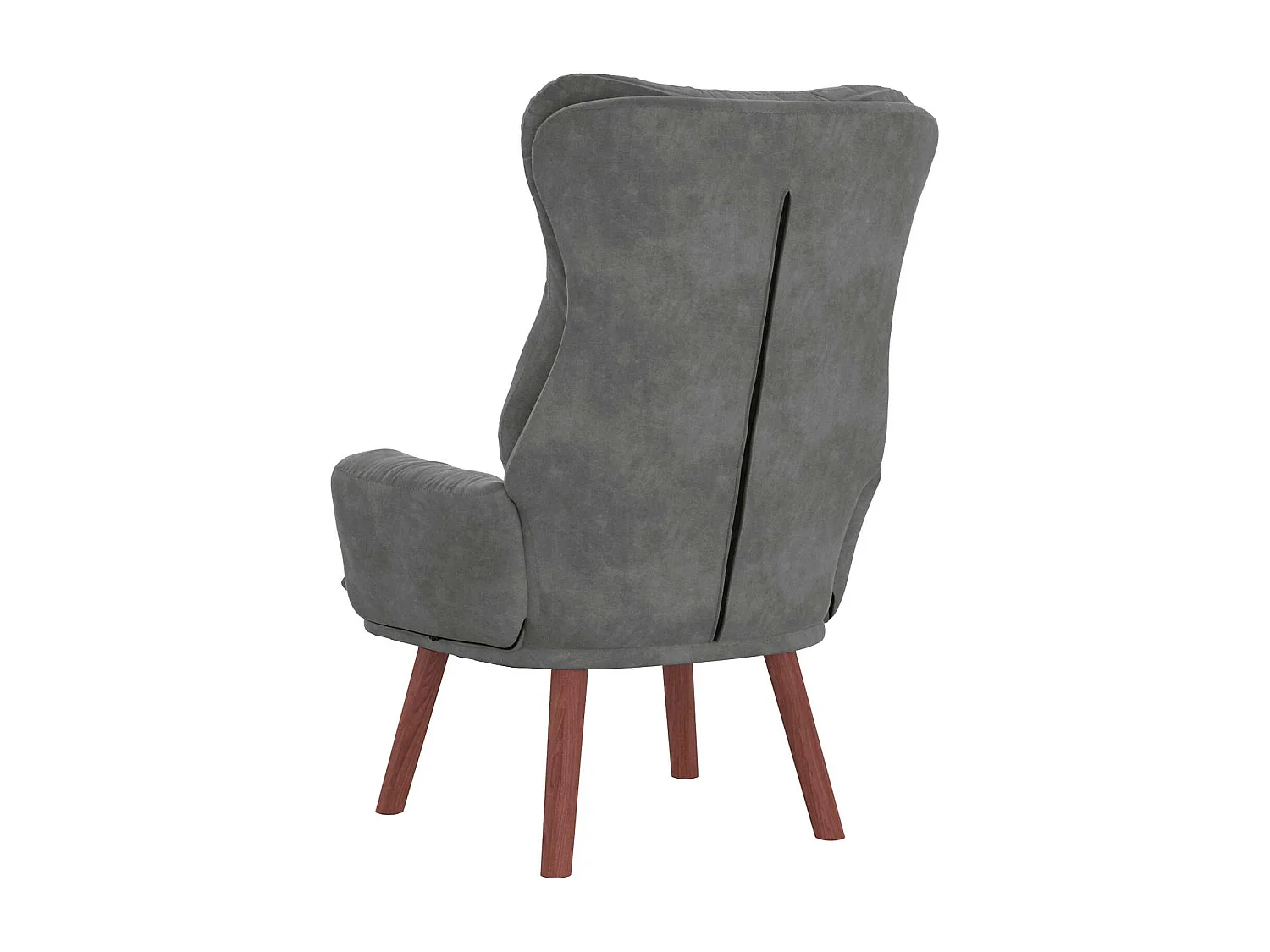 fauteuil Gris foncé 69 x 74 x 93 cm Velours