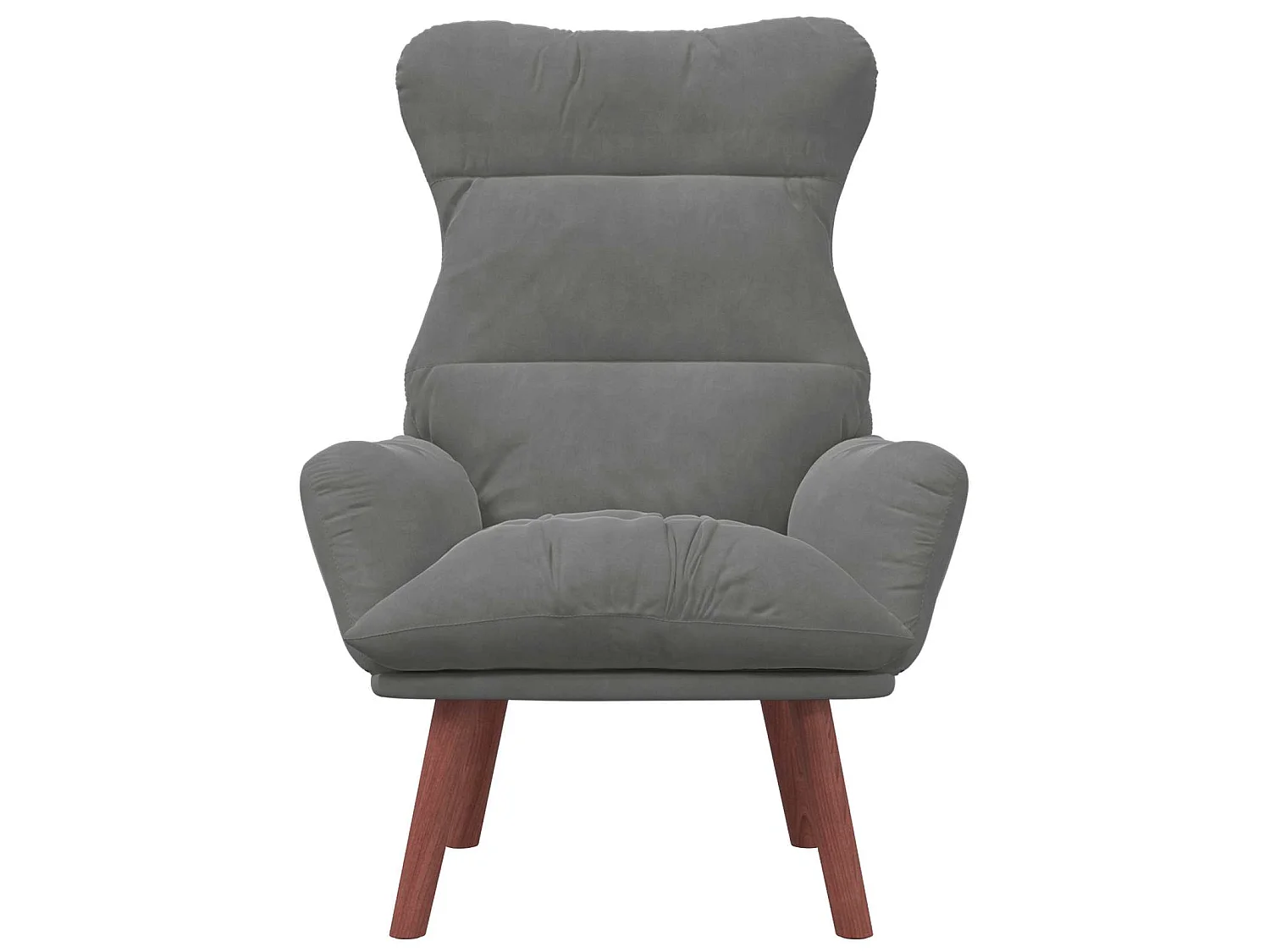 fauteuil Gris foncé 69 x 74 x 93 cm Velours