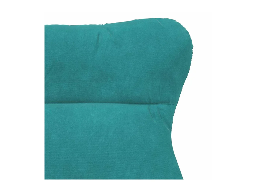 Entspannungsstuhl Türkis 69 x 74 x 93 cm Samt