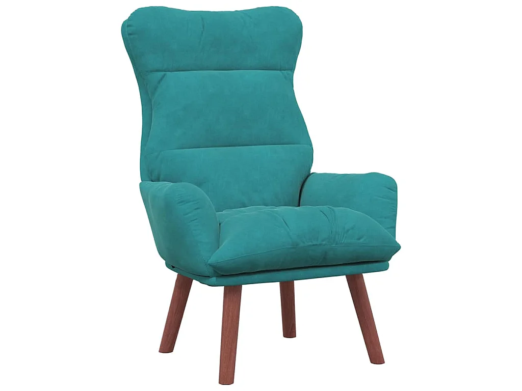 fauteuil Turquoise 69 x 74 x 93 cm Velours