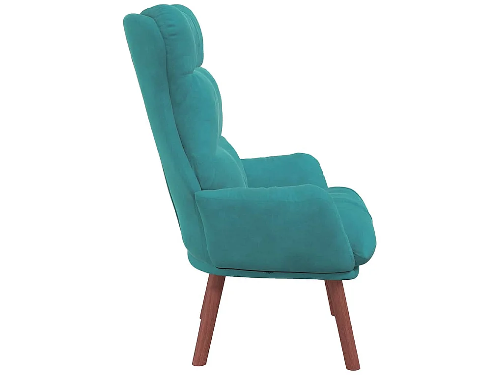 fauteuil Turquoise 69 x 74 x 93 cm Velours
