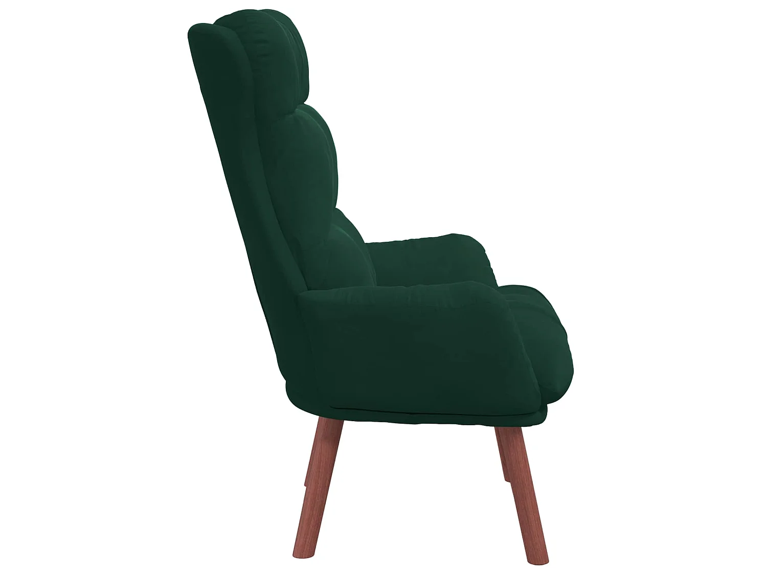fauteuil Vert foncé 69 x 74 x 93 cm Velours