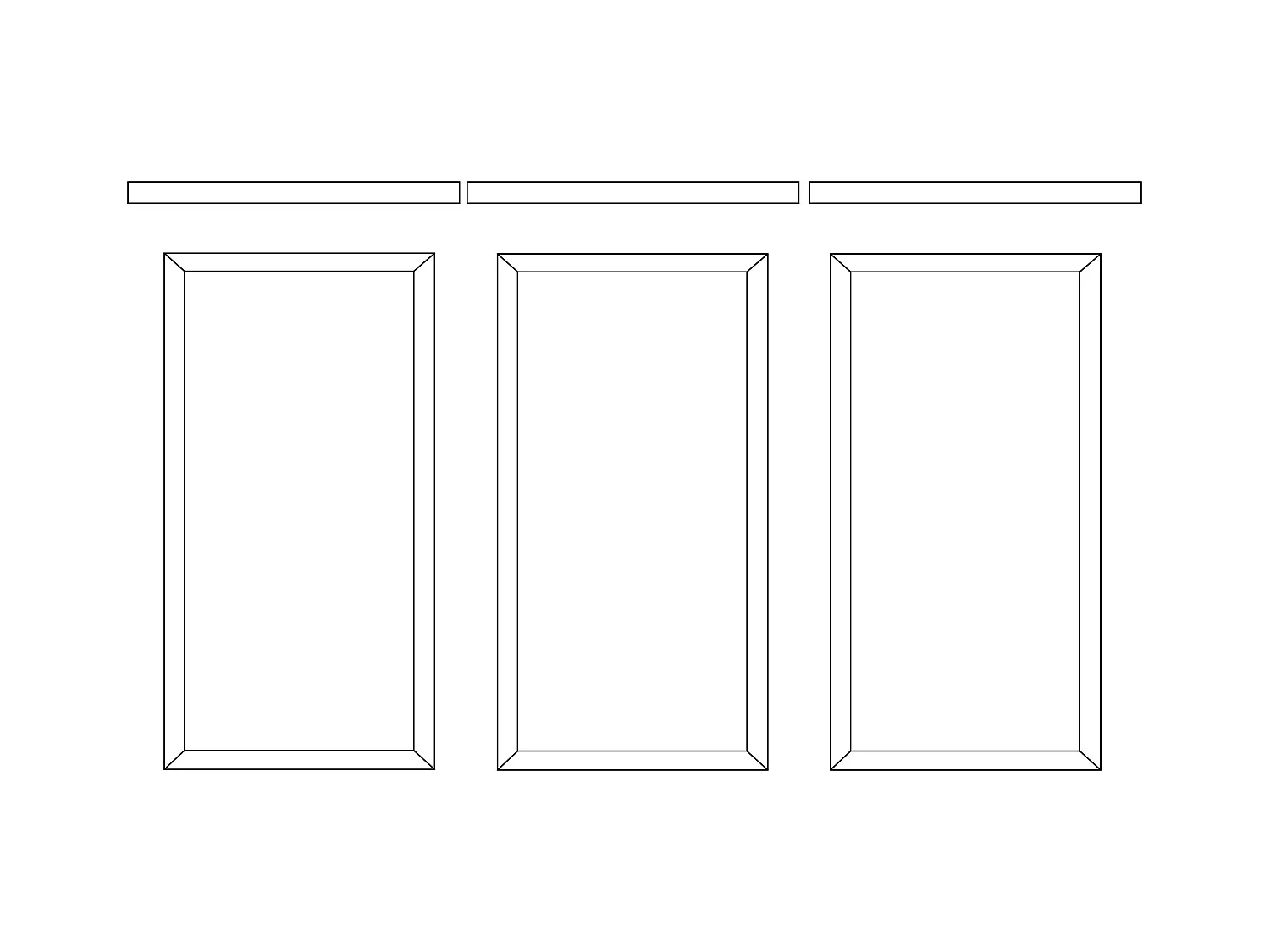 Victoria - Moldura de Meia Altura para Paredes 15 Peças em Poliuretano Branco Pintável