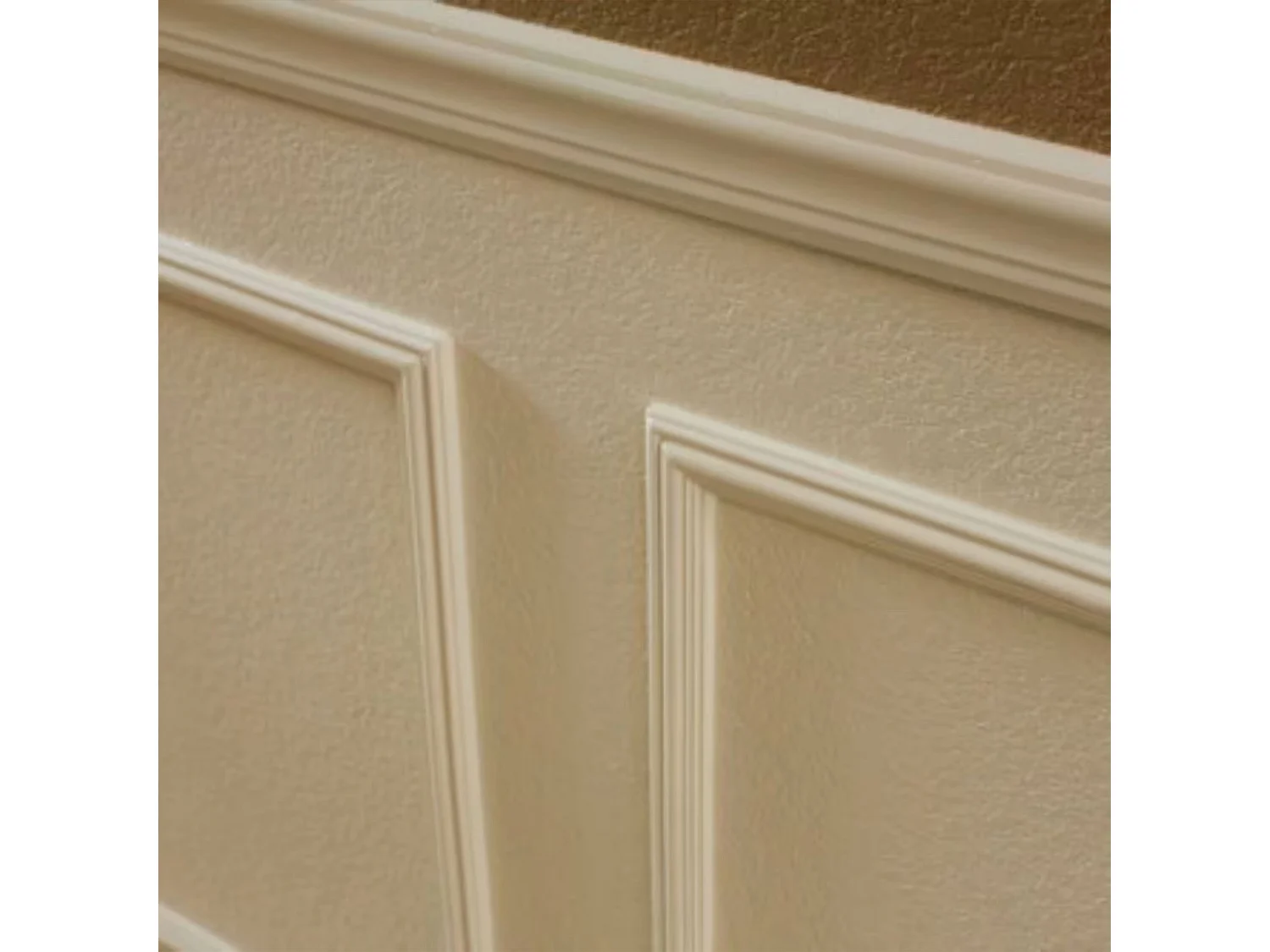 Victoria - Moulure mi-hauteur pour murs 15 pièces en polyuréthane blanc à peindre