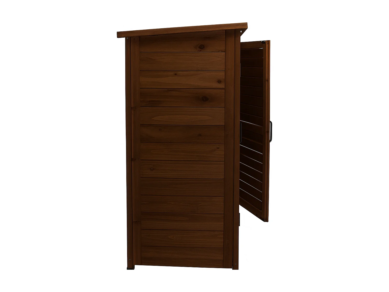 Arborea - Armoire de Jardin 87x96,5x46,5 cm 2 Portes en Bois de Sapin pour Outils