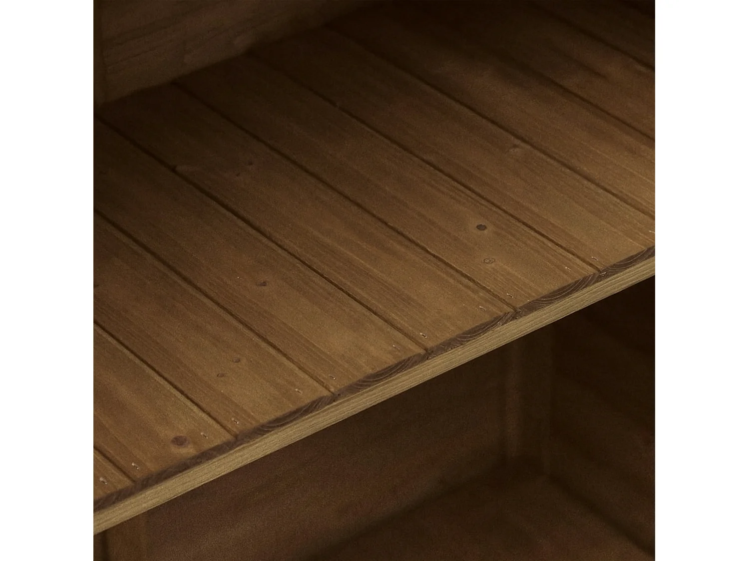 Arborea - Armadietto da Giardino 87x96,5x46,5 cm 2 Ante in Legno di Abete per Attrezzi