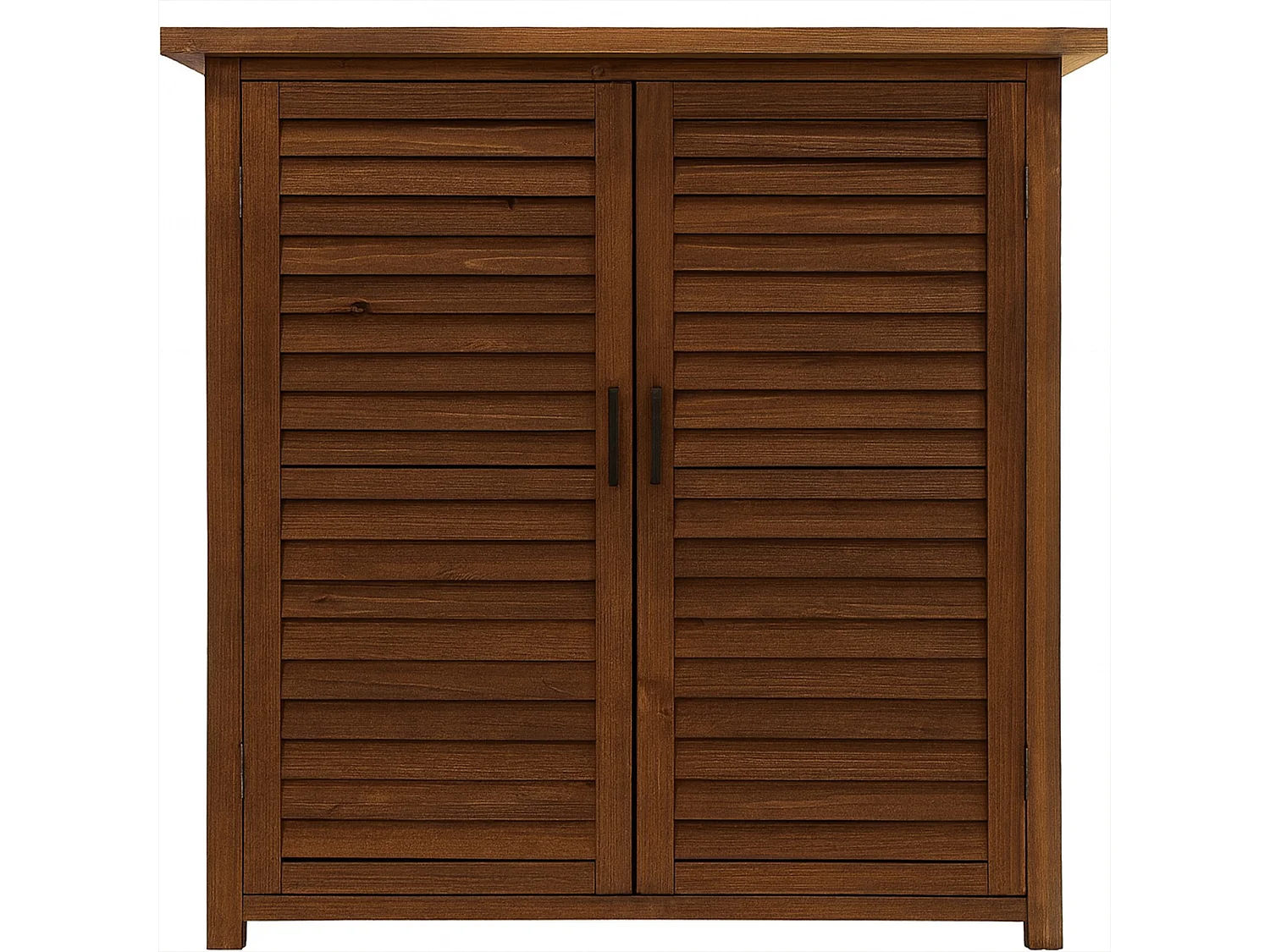 Arborea - Armadietto da Giardino 87x96,5x46,5 cm 2 Ante in Legno di Abete per Attrezzi