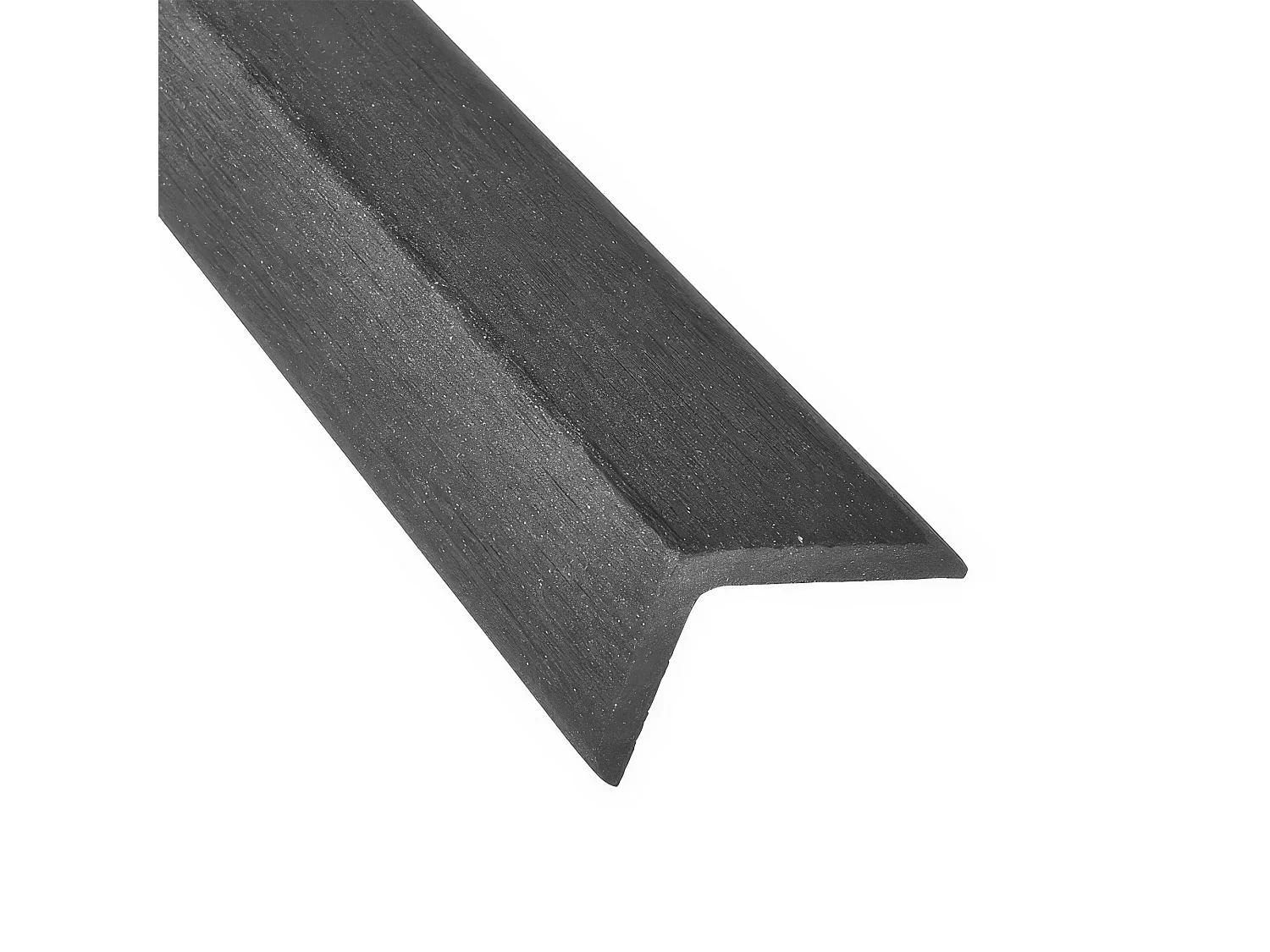 Kaido - Set di 5 Doghe Pavimento da Esterno 150x75 cm per Giardino Patio Terrazza in WPC Nero