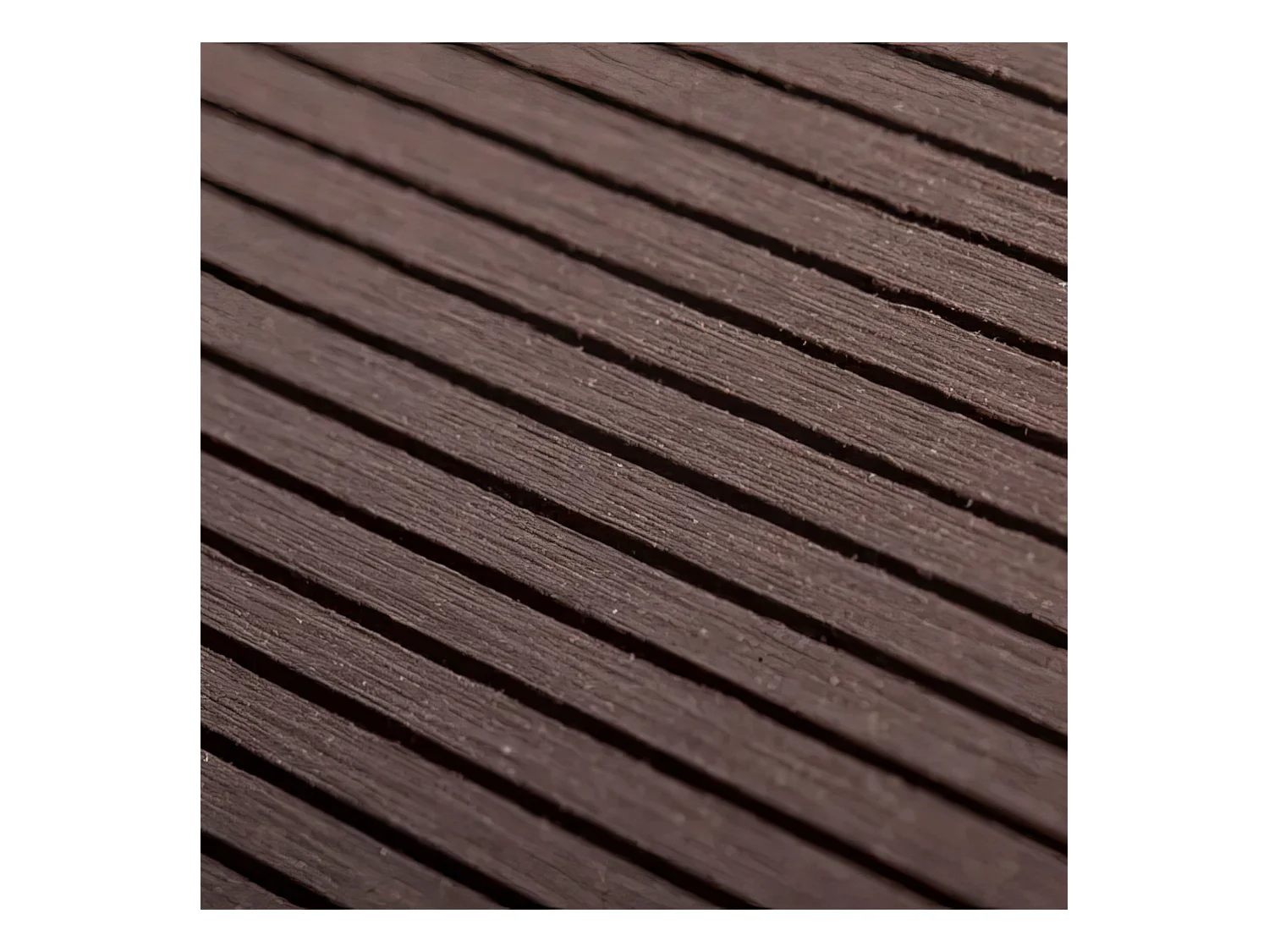 Kaido - Set di 5 Doghe Pavimento da Esterno 150x75 cm per Giardino Patio Terrazza in WPC Teak