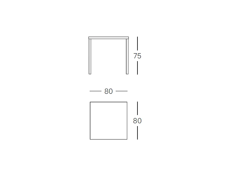 Table de jardin métal 2 places Summer