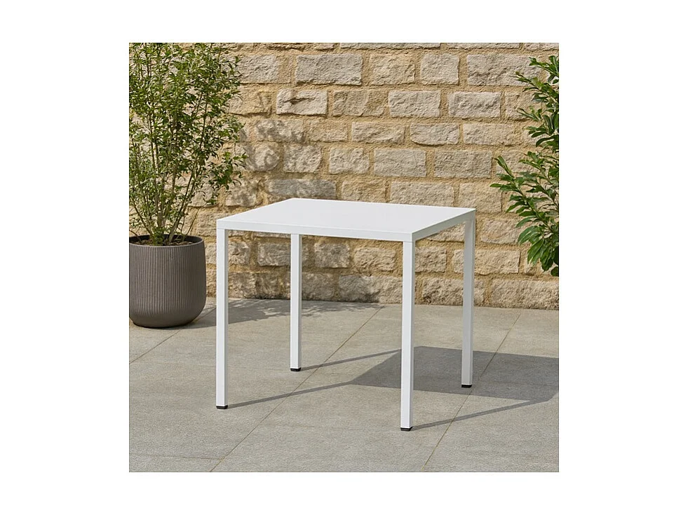 Table de jardin métal 2 places Summer