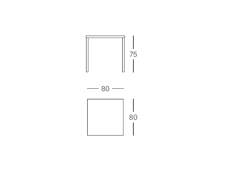 Table de jardin métal 2 places Summer