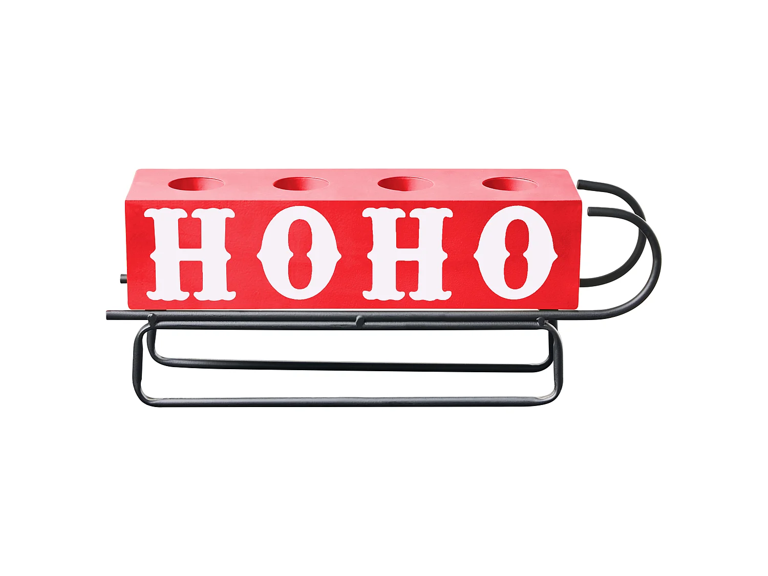 Candle Holder KUHMO Red Metal