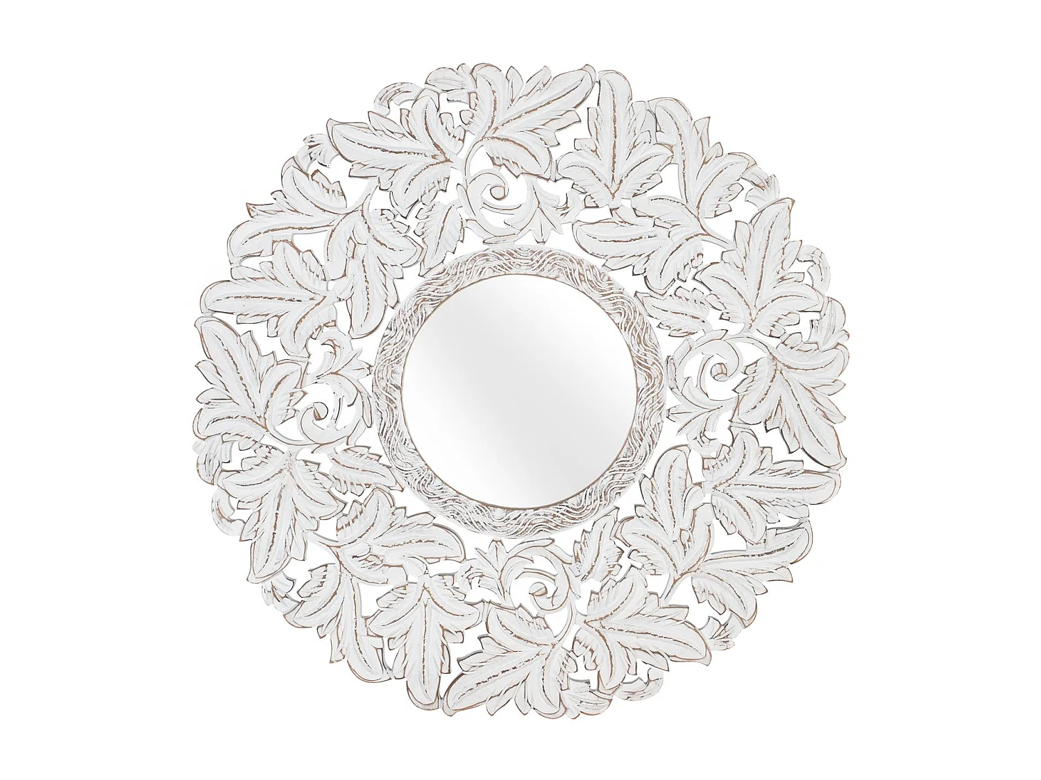 Miroir Rond Sculpté à la main o średnicy 120 cm