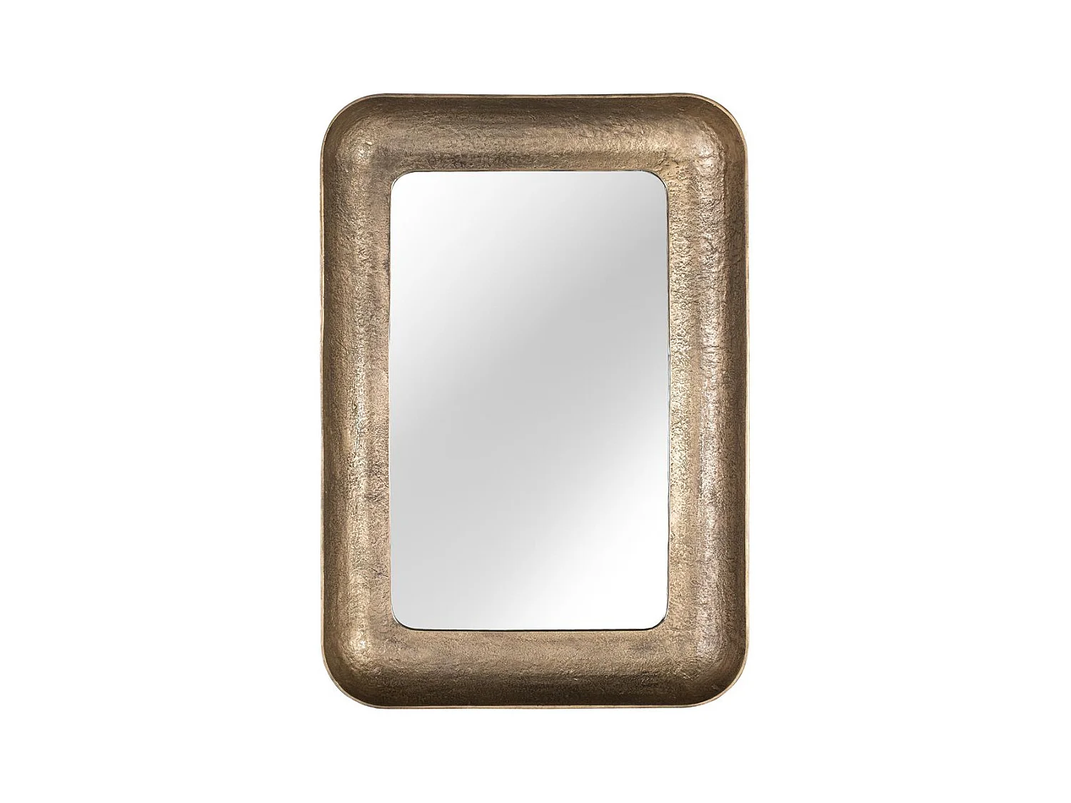 Miroir en métal 107cm