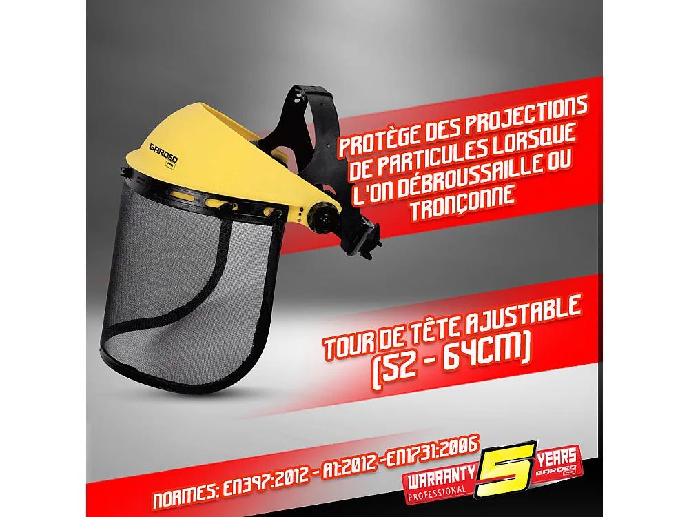 Kit protection visage + harnais universel