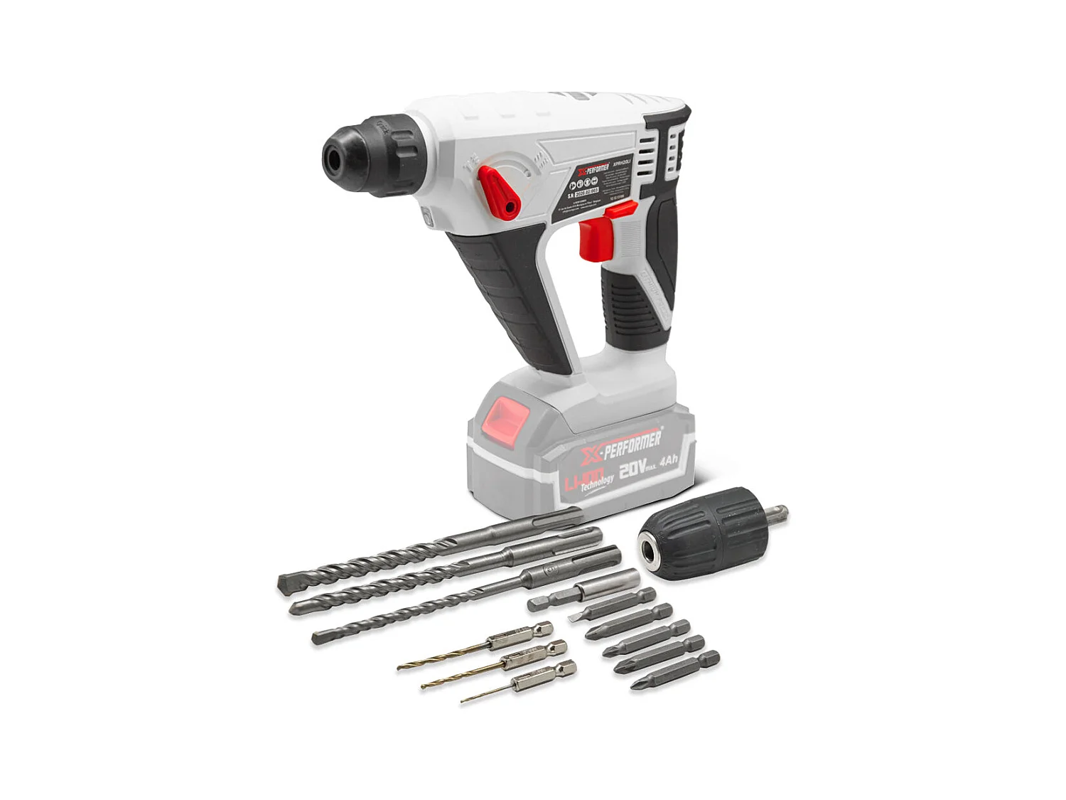 Marteau perforateur sans fil X-Performer 20V (sans batterie)