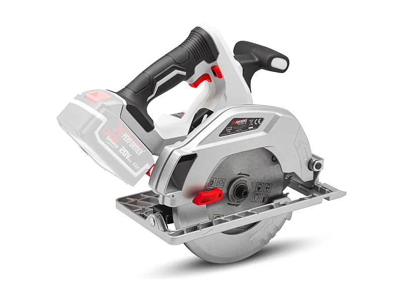 Scie circulaire sans fil X-Performer 20V - 185 mm - coupe 60 mm - sans batterie