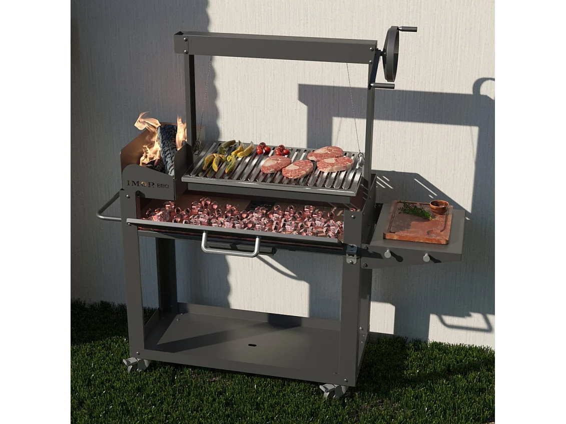 Barbecue à bois Parilla V Lenagrill – Cuisson sans flammes, brasero pro