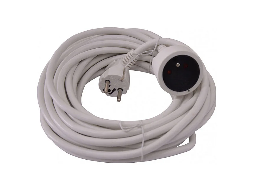Allonge électrique I-Watts 10 m, 3680 W, avec protection enfant, norme NF
