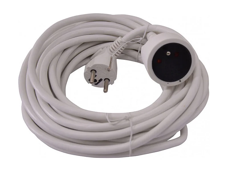Verlengsnoer I-Watts 10 m, 3680 W, met kinderbeveiliging, NF-norm