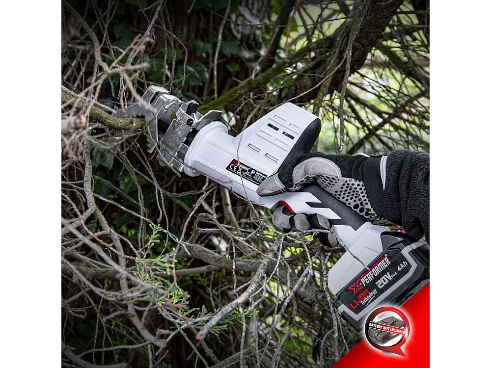 Scie à ébrancher sans fil 20V X-Performer pour bois et métal (sans batterie)