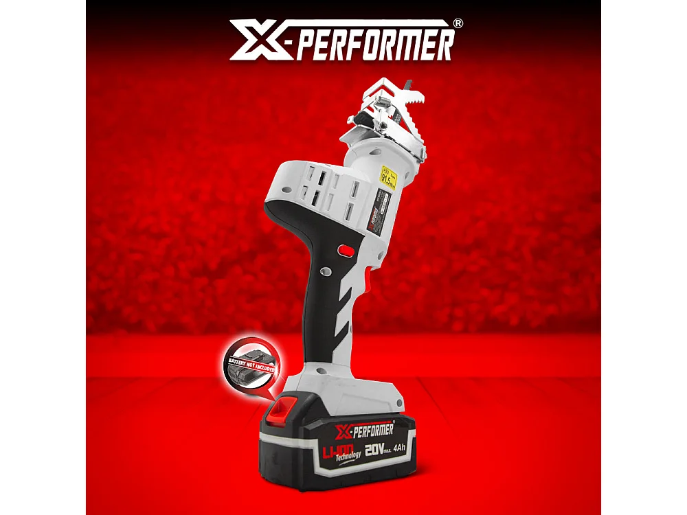 Scie à ébrancher sans fil 20V X-Performer pour bois et métal (sans batterie)