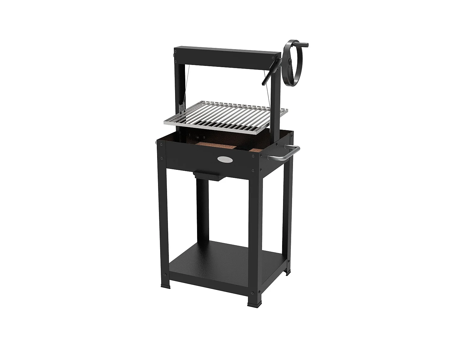 Barbecue Duramax Bois/Charbon avec Briques Réfractaires 49 x 40,5 cm - IMOR