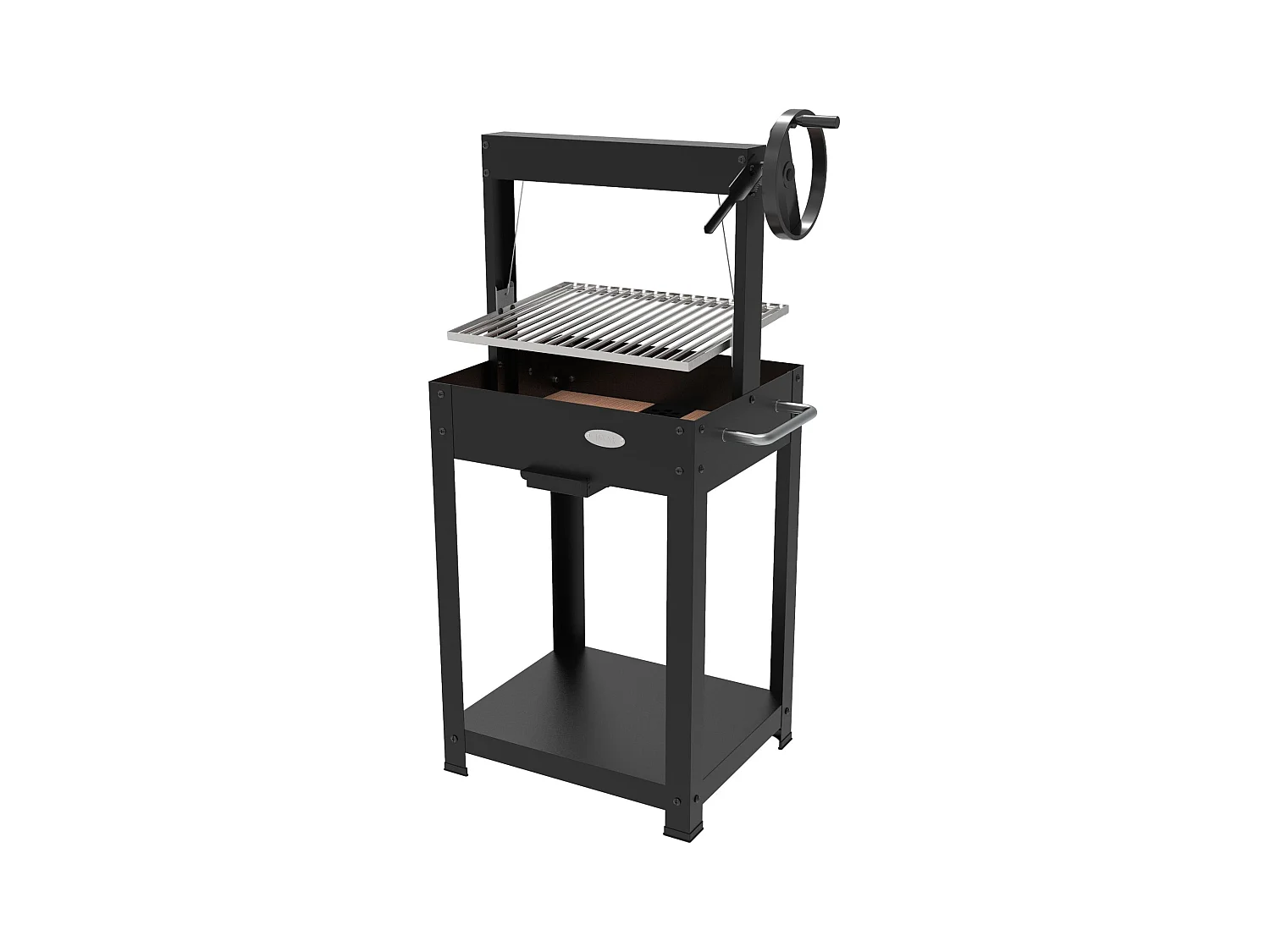 Barbecue Duramax Bois/Charbon avec Briques Réfractaires 49 x 40,5 cm - IMOR