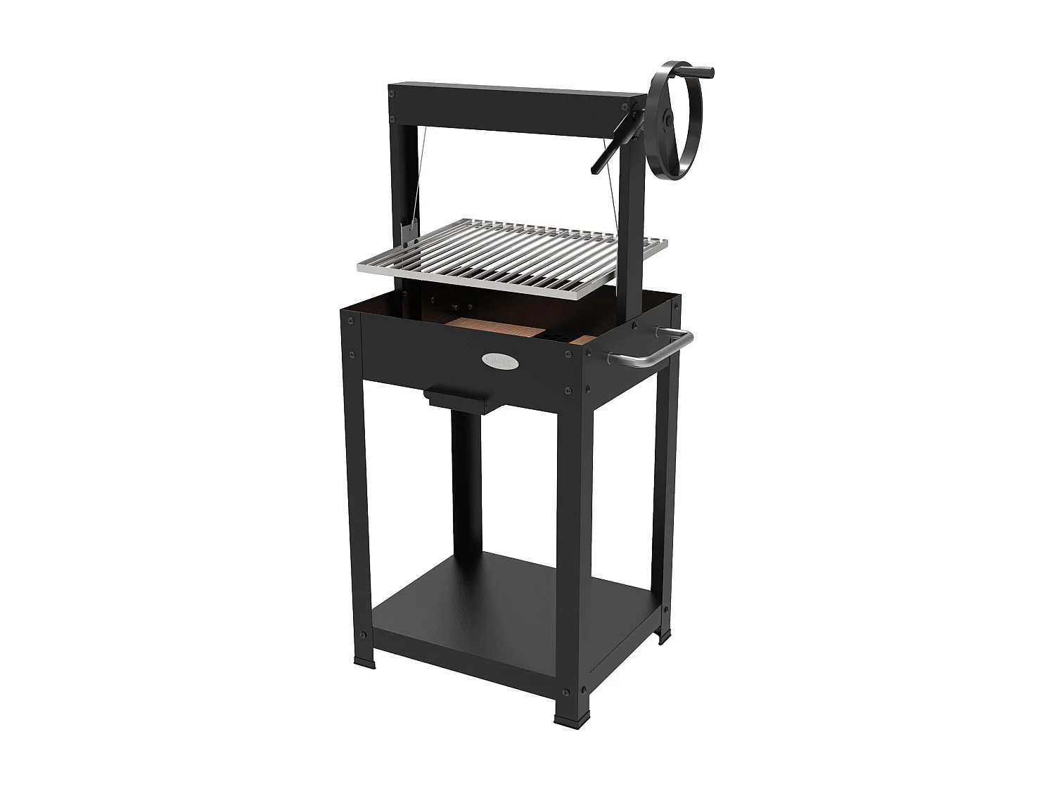 Barbecue Duramax Bois/Charbon avec Briques Réfractaires 49 x 40,5 cm - IMOR