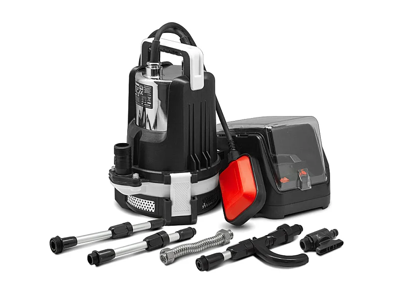 Kelderpomp X-Performer 20V, 3000 L/u, dompeldiepte 5 m (zonder batterij)