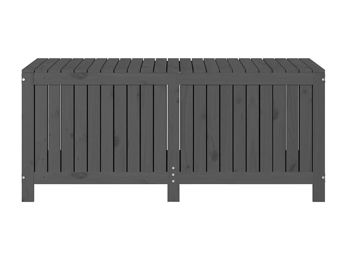 Hara  Boîte de rangement de jardin Gris 147x68x64 cm Bois de pin
