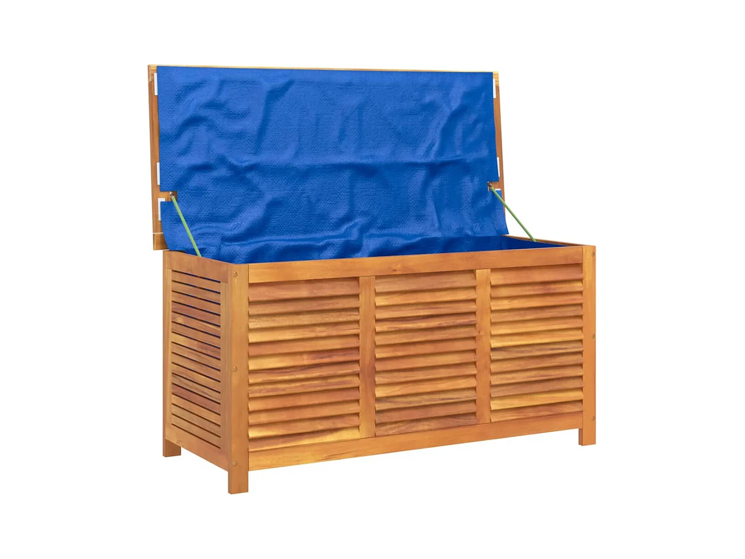 Fjolar  Tuinbox met jaloezieën 113x50x56 cm massief acaciahout