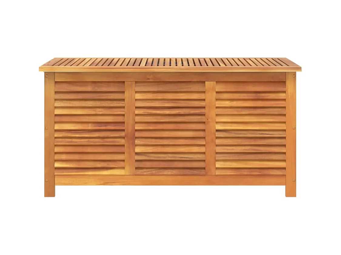 Fjolar  Tuinbox met jaloezieën 113x50x56 cm massief acaciahout