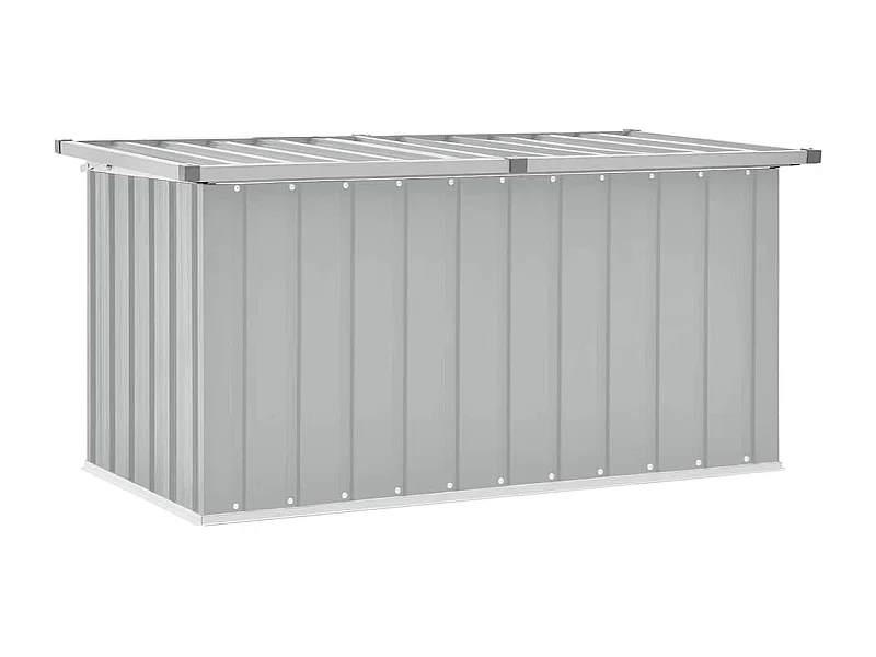 Nancy  Boîte de rangement de jardin Gris 129x67x65 cm