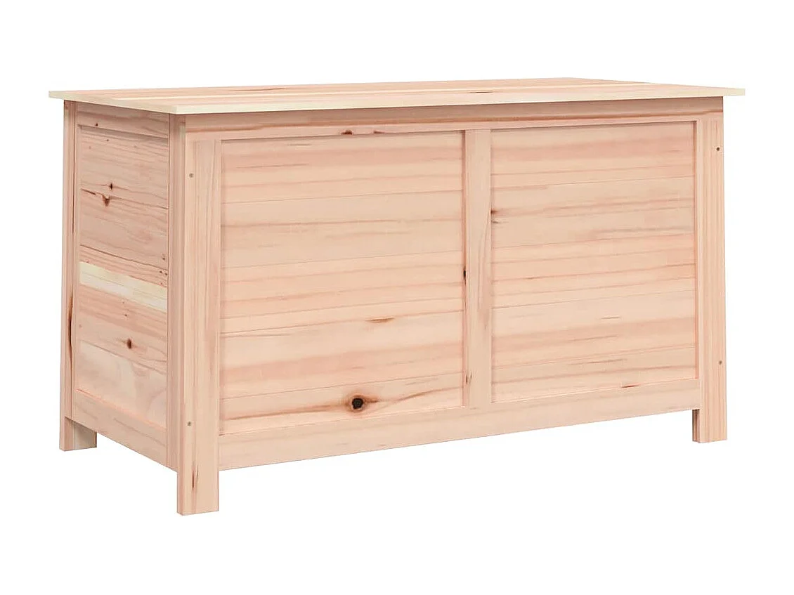 Keegan  Baúl para cojines madera de abeto maciza 100x50x56 cm