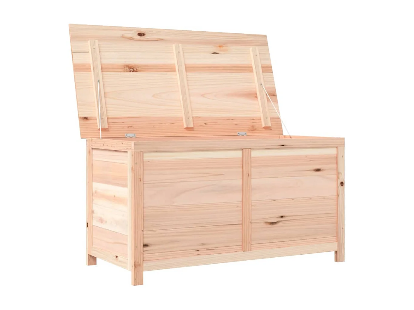 Keegan  Baúl para cojines madera de abeto maciza 100x50x56 cm