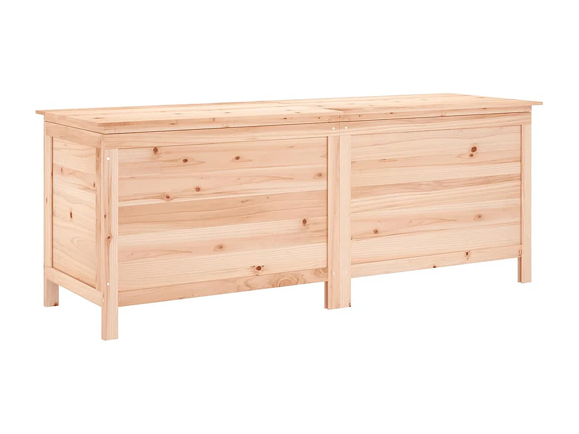 Reinald  Boîte de rangement de jardin 150x50x56,5 cm bois massif sapin