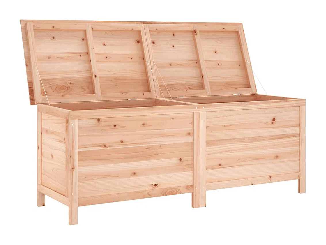 Reinald  Boîte de rangement de jardin 150x50x56,5 cm bois massif sapin