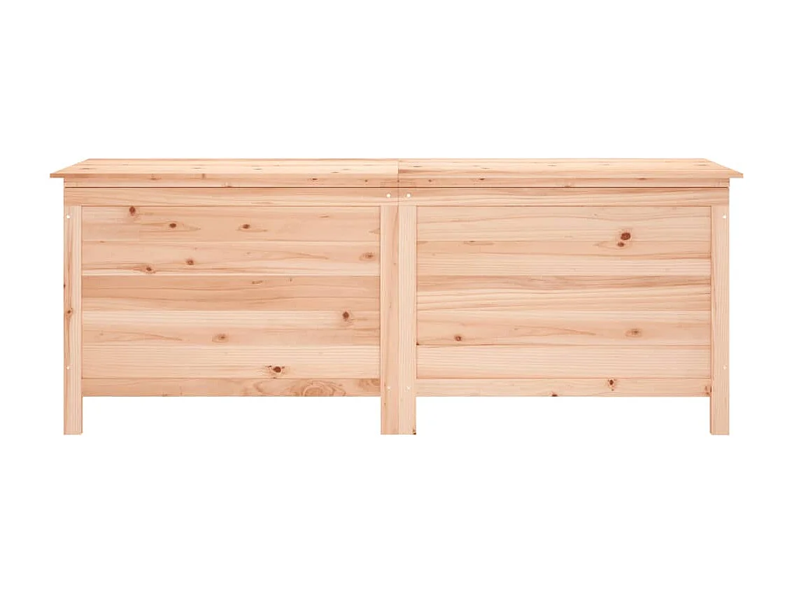 Reinald  Boîte de rangement de jardin 150x50x56,5 cm bois massif sapin