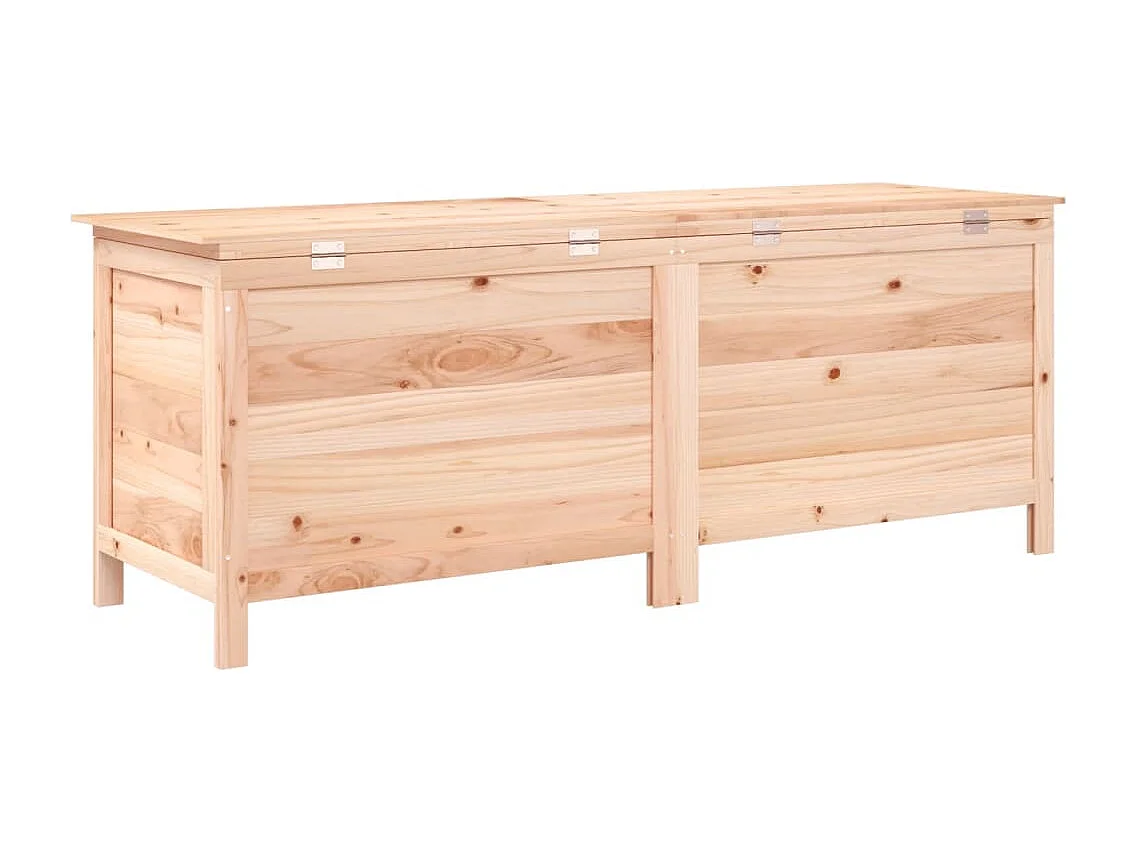 Reinald  Boîte de rangement de jardin 150x50x56,5 cm bois massif sapin