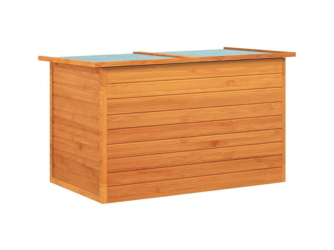 Garden Furniture -  Boîte de rangement de jardin 126x72x72 cm Bois