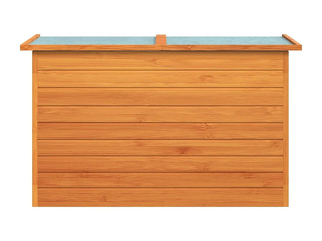 Garden Furniture -  Boîte de rangement de jardin 126x72x72 cm Bois