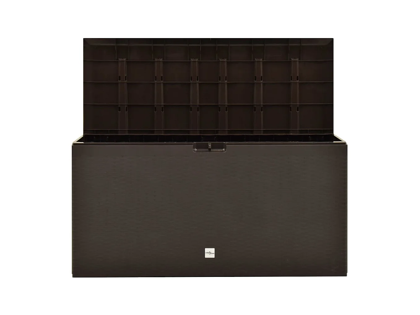 Artesia  Boîte de rangement de jardin Marron 114x47x60 cm